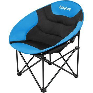 Крісло KingCamp Comfort Moon Black/Blue ARL-0056589 фото