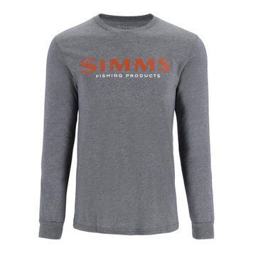Реглан Simms Logo Shirt LS Athletic Heather L ARL-0061801 фото
