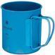 Кухоль Snow Peak MG-143-BL Ti-Single 450 Anodized Cup 450ml Blue 2322494875 фото 2