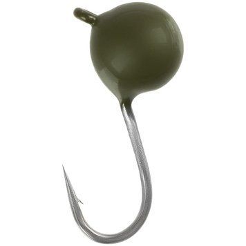Мормишка вольфрамова Viking Fishing Round 0.19g 2.5mm Olive (5 шт) 2443197663 фото