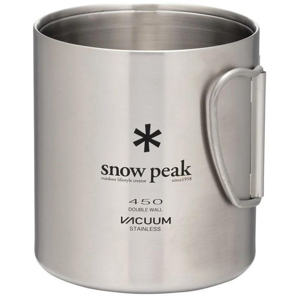 Термокухоль Snow Peak MG-214 Stainless Vacuum-Insulated 450ml 2322494877 фото