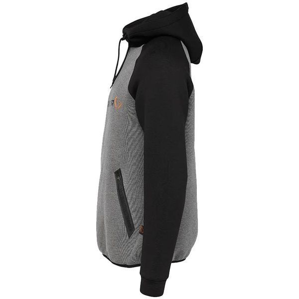 Реглан Savage Gear Tec-Foam Hoodie L Dark Grey Melange 2372954548 фото
