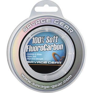Флюорокарбон Savage Gear Soft Fluorocarbon 15m 0.81mm 33.0kg Clear 2012736449 фото
