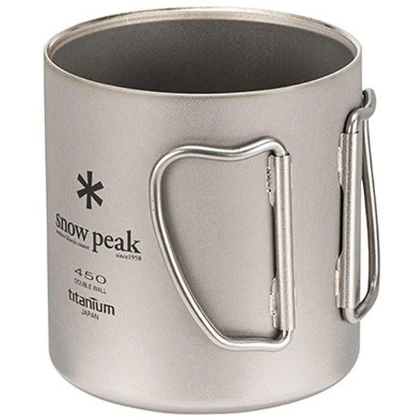 Кухоль Snow Peak MG-153 Ti-Double 450 Mug 450ml 2322500869 фото