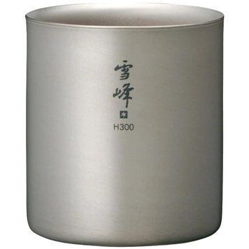 Кружка Snow Peak TW-123 Titanium Double Wall Stacking Mug 300ml 2322500870 фото