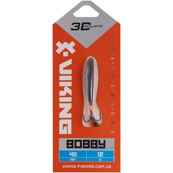 Бокоплав Viking Fishing Bobby 40mm 12.0g #11 Anchovy 2433158838 фото
