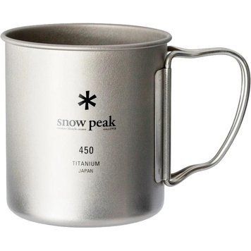 Кружка Snow Peak MG-143 Titanium Single Wall 450ml 2322500874 фото