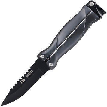 Ніж рибальський Daiwa 26 Fish Knife 2 +F Black з філейним лезом ARL-0068178 фото