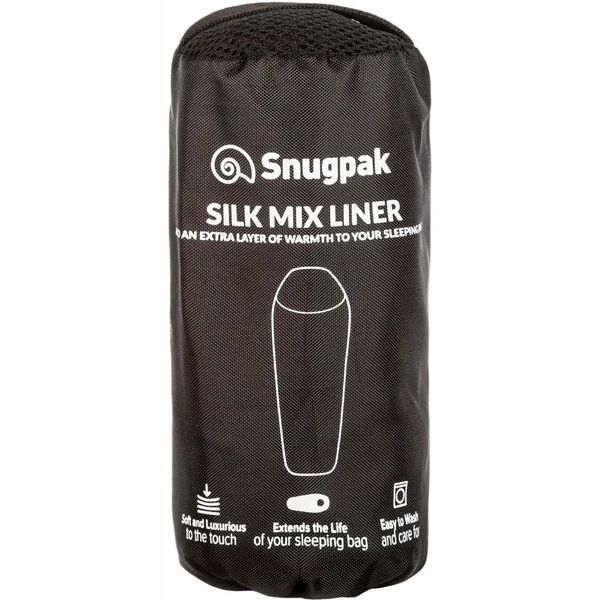 Вкладиш у спальний мішок Snugpak Silk Mix Liner Black ARL-0053802 фото