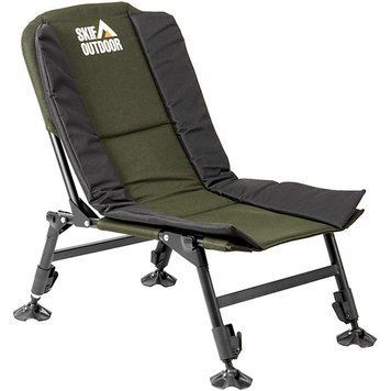 Кресло раскладное Skif Outdoor Comfy S Dark green/black 1631164426 фото