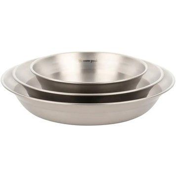 Набір посуду Snow Peak TW-021K Renewed Tableware Set Single Stainless steel 2036786342 фото