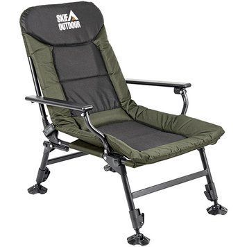 Кресло раскладное Skif Outdoor Comfy L Dark green/black 1631164429 фото