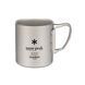 Термокухоль Snow Peak MG-051FHR Titanium Double Wall Mug 220ml 2322512866 фото 1