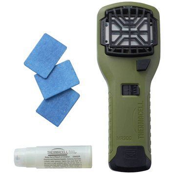 Пристрій від комарів Thermacell MR-300 Portable Mosquito Repeller Olive 1457634855 фото