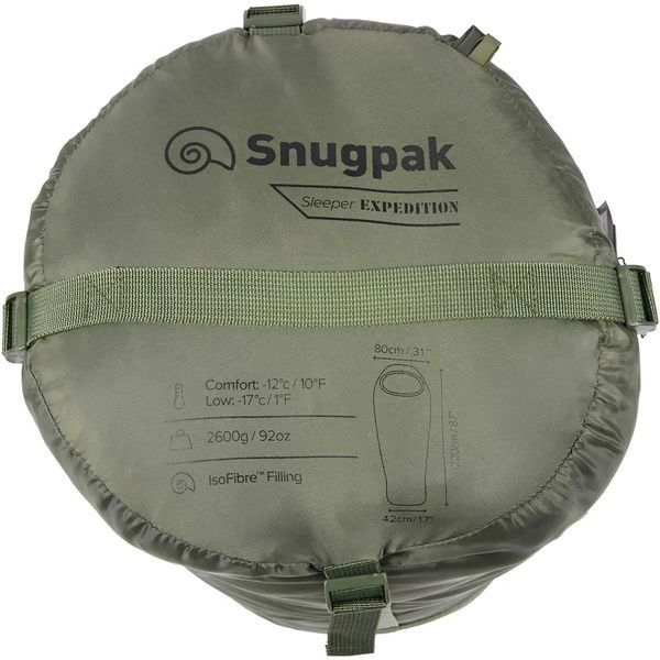 Спальний мішок Snugpak Sleeper Expedition (comfort - 12&deg;C/extreme -17&deg;C) olive 1956440970 фото